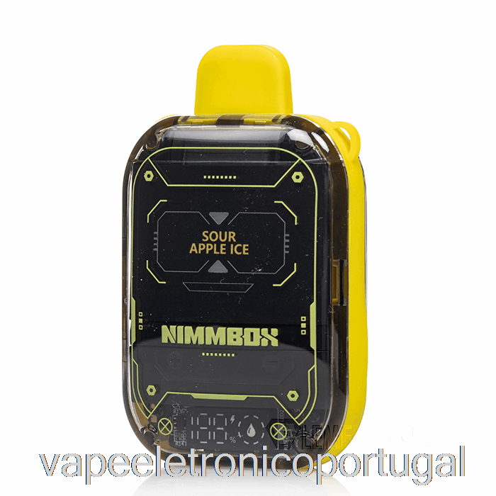 Vape Eletrônico Vapengin Nimmbox 10000 Descartável Sour Apple Ice
